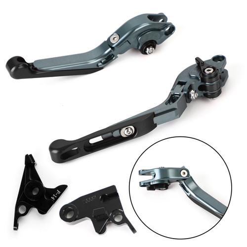 Adjustable Extendable Brake Clutch Lever for Trident 2022 Bobber 17-19 Tiger 800 BLK Adjustable Extendable Brake Clutch Lever for Trident 2022 Bobber 17-19 Tiger 800 BLK