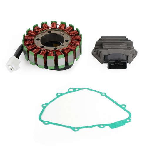 Magneto Coil Stator+Voltage Rectifier+Gasket For Honda CBF600 N/S PC38 04-06 Magneto Coil Stator+Voltage Rectifier+Gasket For Honda CBF600 N/S PC38 04-06