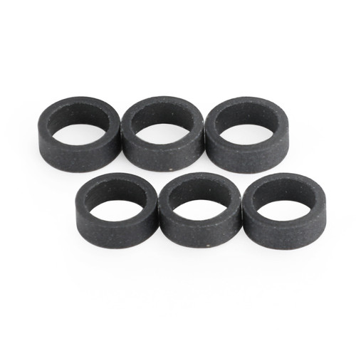 6PCS Fuel Injectors Repair Seals Fit BMW 135 335 535 550 650i 740i 750i X5 X6 6PCS Fuel Injectors Repair Seals Fit BMW 135 335 535 550 650i 740i 750i X5 X6