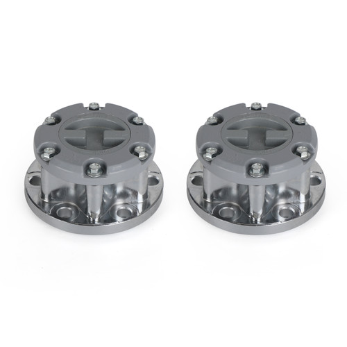 2x Free Lock Wheeling Hubs For Mitsubishi Triton ME MJ MK ML Pajero Delica L200