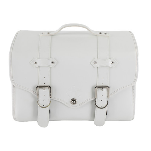 Motorcycle Rear Tail Seat Back Saddle Pack Shoulder Carry Bag Universal