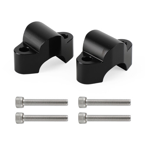 Black Handlebar Mount Risers Clamp Fit for CFMOTO 800MT 800 MT 2021 2022