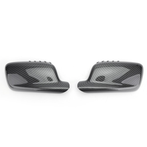 Pair Mirror Cover Cap Carbon For BMW E46 E65 E66 745i 750i 51167074236+51167074235 Generic Pair Mirror Cover Cap Carbon For BMW E46 E65 E66 745i 750i 51167074236+51167074235 Generic