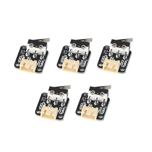 5pcs Creality 3D Printer Parts End Stop Limit Switch 3 Pin Fit for CR-10 Ender3 5pcs Creality 3D Printer Parts End Stop Limit Switch 3 Pin Fit for CR-10 Ender3
