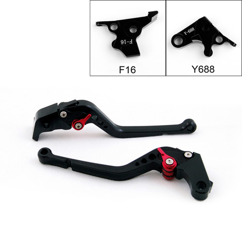 Brake Clutch Levers For Yamaha FAZER/GT FZ6R FZ8 XJ6 FZ6-Fazer/S2 Black