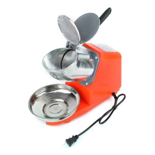 300W Electric Ice Crusher Machine Shaver Shaved Ice Snow Cone Maker 143lbs Ora 300W Electric Ice Crusher Machine Shaver Shaved Ice Snow Cone Maker 143lbs Ora