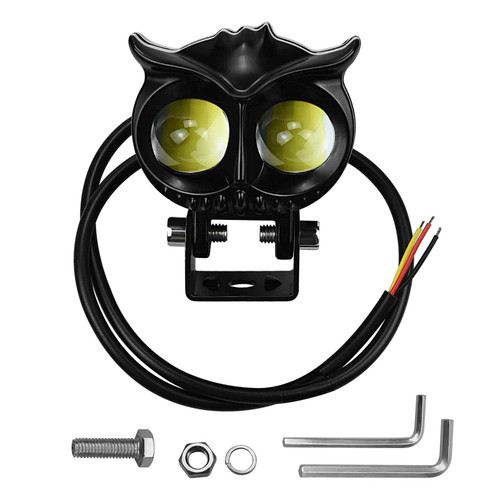 Electric Led Worklight Spotlight Front Waterproof Headlight 30 45W Owl For Motor