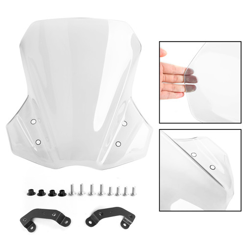 ABS Motorcycle Windshield WindScreen fit for Suzuki DL650 V-STROM 2017-2021 ABS Motorcycle Windshield WindScreen fit for Suzuki DL650 V-STROM 2017-2021