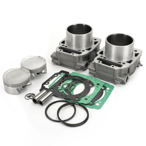 Front N Rear Cylinder Jug Piston Kit For Can-Am Outlander 1000 T3 MAX 2012-2020
