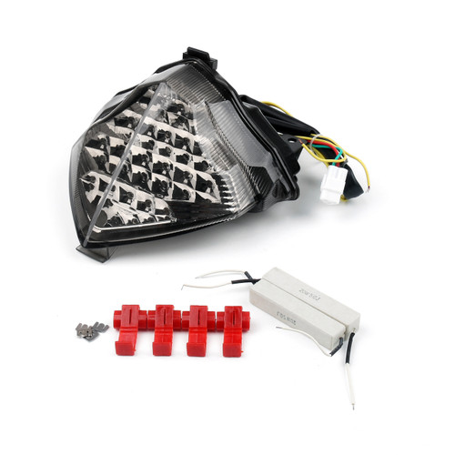 LED Tail Light With Turn Signal Yamaha YZF R1 (2004-2006) Smoke