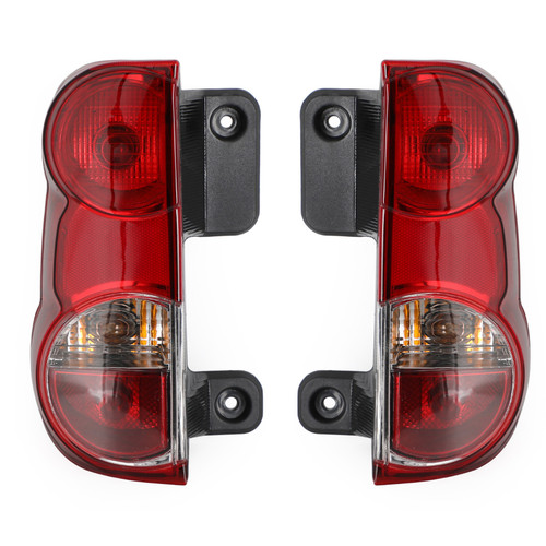 Left+Right Tail Light Rear Lamp Clear Red Lens For Nissan NV200 2013-2018 Left+Right Tail Light Rear Lamp Clear Red Lens For Nissan NV200 2013-2018