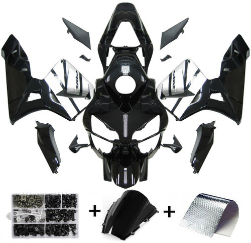Fairing Kit Bodywork ABS fit for Honda CBR600RR 2003 2004 Gray White #4