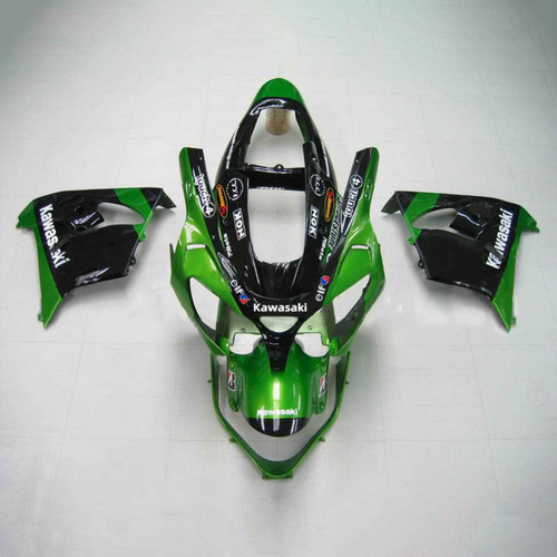 Injection Fairing Kit Bodywork Plastic ABS fit For Kawasaki ZX9R 2002-2003 #117