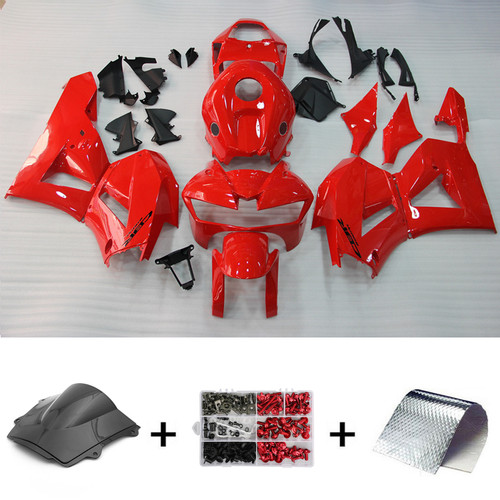 Injection Fairing Kit Bodywork ABS For Honda CBR600RR 2013-2021 Red #15