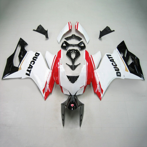 Injection Fairing Kit Bodywork Plastic ABS fit For Ducati 1199 899 2012-2014 #102