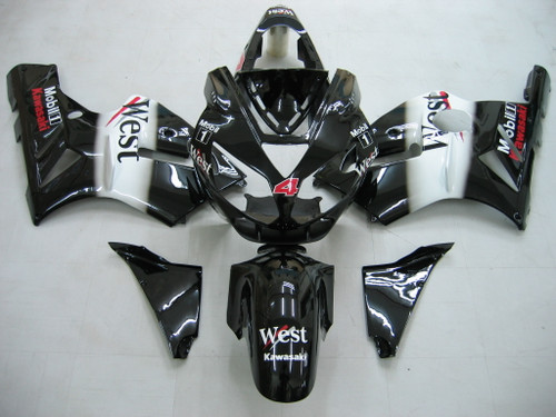 Injection Fairing Kit Bodywork Plastic ABS fit For Kawasaki ZX12R 2002-2005 #3