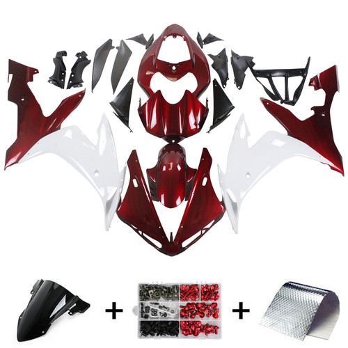 2004-2006 Yamaha YZF 1000 R1 Injection Fairing Kit Bodywork Plastic ABS #129 Amotopart Fairing
