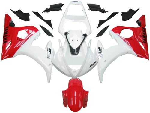 Injection Fairing Kit Bodywork Plastic ABS fit For Yamaha YZF 600 R6 2005 #7