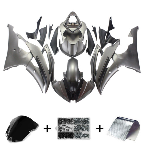 2008-2016 Yamaha YZF 600 R6 Injection Fairing Kit Bodywork Plastic ABS #157 Amotopart Fairing