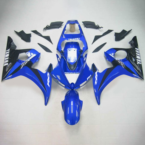 Injection Fairing Kit Bodywork Plastic ABS fit For Yamaha YZF 600 R6 2005 #132