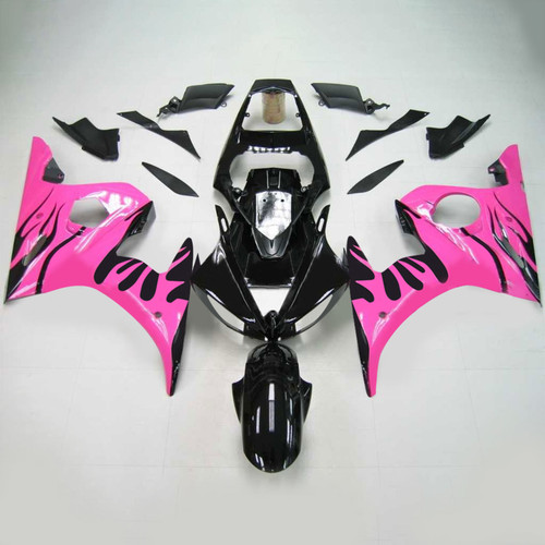 Injection Fairing Kit Bodywork Plastic ABS fit For Yamaha YZF 600 R6 2005 #133