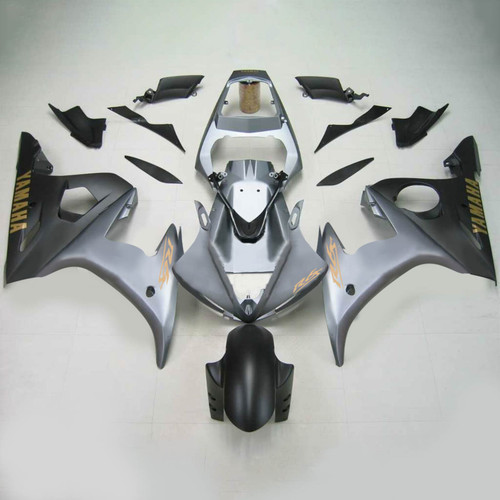 Injection Fairing Kit Bodywork Plastic ABS fit For Yamaha YZF 600 R6 2005 #142