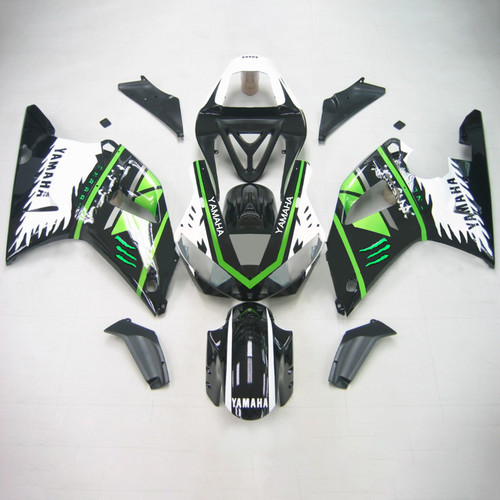 Injection Fairing Kit Bodywork Plastic ABS fit For Yamaha YZF 1000 R1 2000-2001 #107