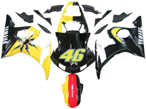 Injection Fairing Kit Bodywork Plastic ABS fit For Yamaha YZF 600 R6 2003-2004 R6S 2006-2009 #9