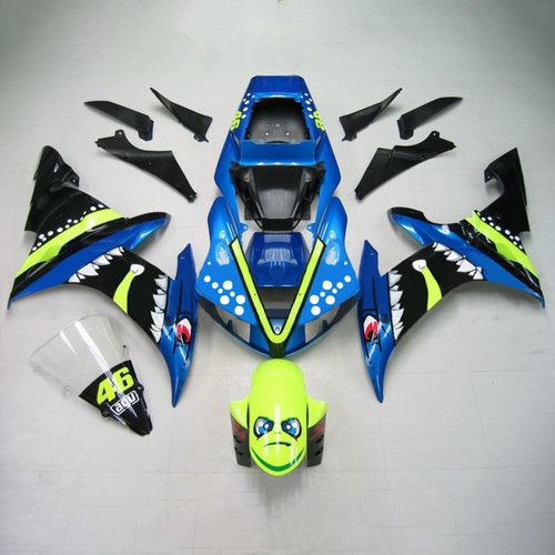 Injection Fairing Kit Bodywork Plastic ABS fit For Yamaha YZF 1000 R1 2002-2003 #115