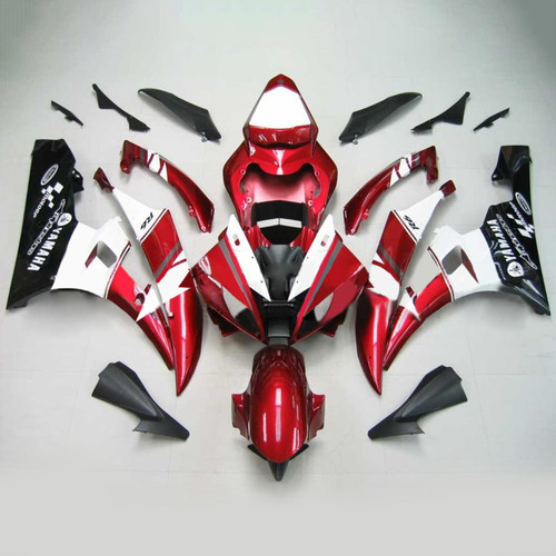 Injection Fairing Kit Bodywork Plastic ABS fit For Yamaha YZF 600 R6 2006-2007 #132