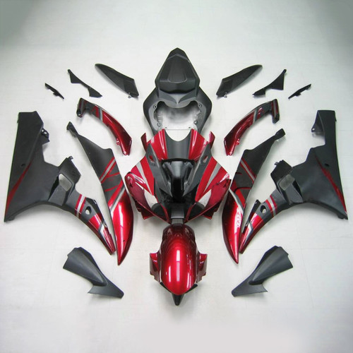 Injection Fairing Kit Bodywork Plastic ABS fit For Yamaha YZF 600 R6 2006-2007 #134