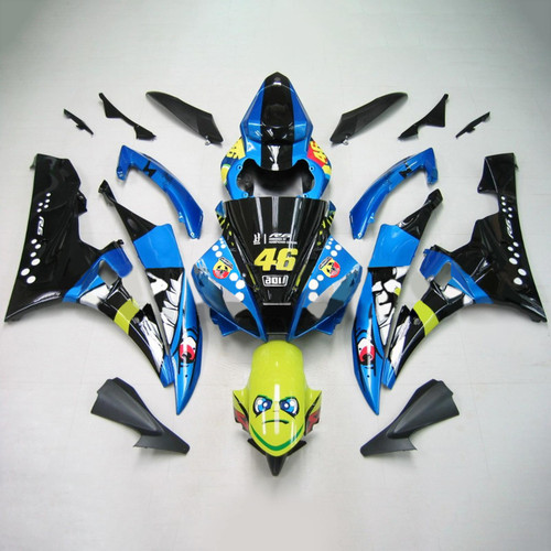 Injection Fairing Kit Bodywork Plastic ABS fit For Yamaha YZF 600 R6 2006-2007 #138