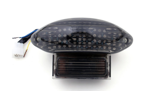 Integrated TailLight Turn Signals for Suzuki GSX1300R 99-07 GSX 600F/750F 98-06 Smoke Generic