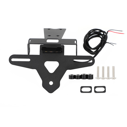 Motorcycle License Plate Holder Frame Bracket fit for HONDA CBR500R 2019-2021 Motorcycle License Plate Holder Frame Bracket fit for HONDA CBR500R 2019-2021