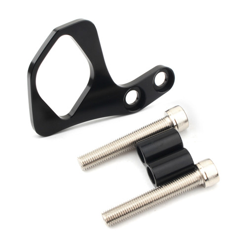 Ignition Key Relocation Bracket Black A For Tr Bonneville Scrambler T100 01-15 Ignition Key Relocation Bracket Black A For Tr Bonneville Scrambler T100 01-15