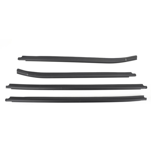 Window Glass Seals 4 Door Weatherstrip Fits Toyota Hilux SR5 V6 Pickup 2005-2015