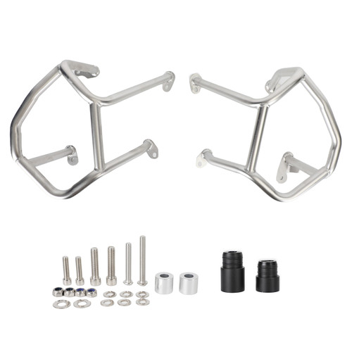 Lower Crash Bars Engine Guards Protector Silver Fit For Bmw R1250Gs 18-21 19 20