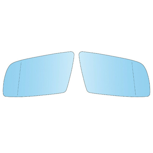 Left +Right Side Heated Blue Door Mirrors Glasses For BMW 5-series E60 2003-2009 Left +Right Side Heated Blue Door Mirrors Glasses For BMW 5-series E60 2003-2009