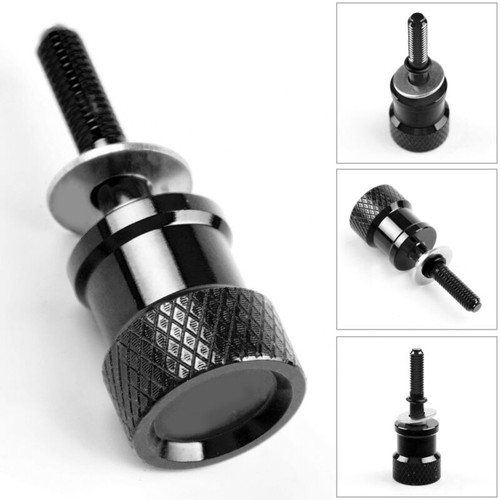 CNC Knurled Seat Bolt Black For BMW R Nine T/Scrambler/Racer/Urban/Pure 14-2020 CNC Knurled Seat Bolt Black For BMW R Nine T/Scrambler/Racer/Urban/Pure 14-2020