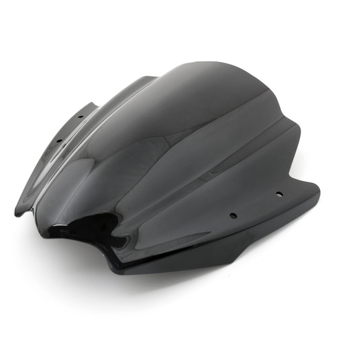 Universal Motorcycle Windshield 7/8" & 1" Handlebar Mount For Harley Black