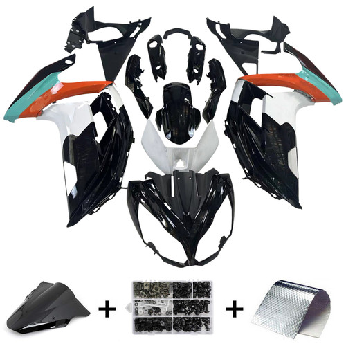 2012-2016 Kawasaki ER6F Ninja650 Amotopart Injection Fairing Kit Bodywork Plastic ABS #123