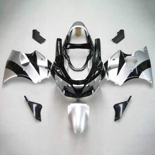 Injection Fairing Kit Bodywork Plastic ABS fit For Kawasaki ZX6R 636 2000-2002 #109