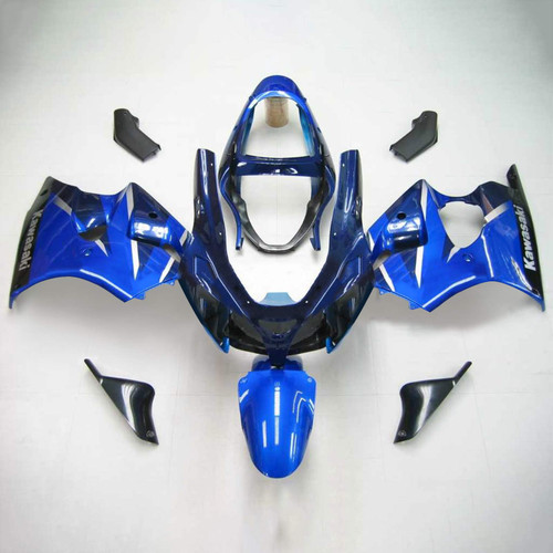 Injection Fairing Kit Bodywork Plastic ABS fit For Kawasaki ZX6R 636 2000-2002 #113