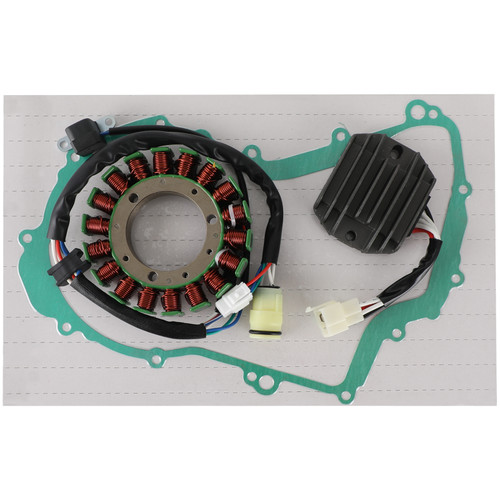 Magneto Stator+Voltage Rectifier+Gasket For Yamaha Big Bear 400 YFM400 00-01 Magneto Stator+Voltage Rectifier+Gasket For Yamaha Big Bear 400 YFM400 00-01