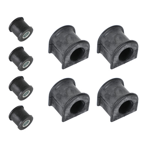 8Pcs Front+Rear Sway Bar Bushes Kit For Toyota Landcruiser 80 Series 1993-1997 8Pcs Front+Rear Sway Bar Bushes Kit For Toyota Landcruiser 80 Series 1993-1997