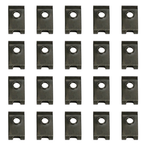 20x Small M5 5mm Motorcycle Fairing Spring Clips Speed Spire Nuts Clip U Nut