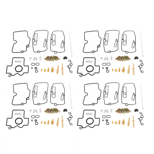4X Carburetor Carb Rebuild Repair Kit fit for Yamaha YFZ450 2004-2009 4X Carburetor Carb Rebuild Repair Kit fit for Yamaha YFZ450 2004-2009