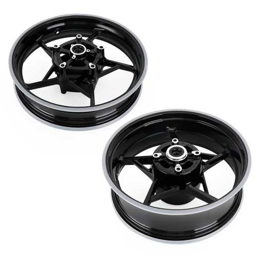 Front & Rear Wheel Rims For Kawasaki Z900 ZR900 / Z900RS / Cafe 2017-2021 Front & Rear Wheel Rims For Kawasaki Z900 ZR900 / Z900RS / Cafe 2017-2021