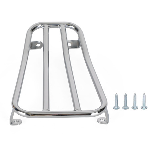 Floor Board Rack Carrier Chrome For Vespa 125 200 250 300 GTS GTV GT GTL Floor Board Rack Carrier Chrome For Vespa 125 200 250 300 GTS GTV GT GTL