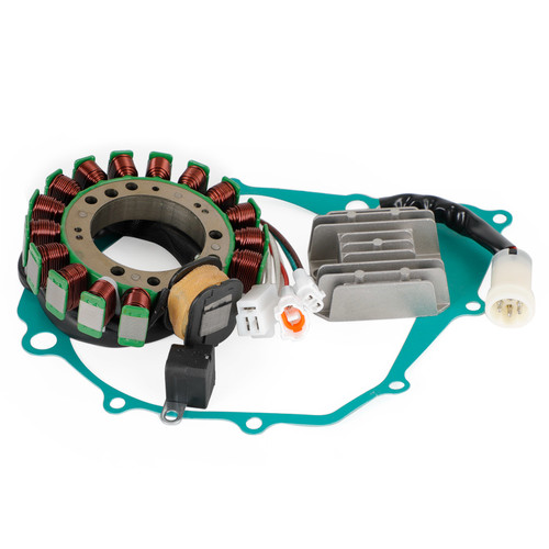Magneto Stator+Voltage Rectifier+Gasket For Yamaha 1995 MOTO-4 350 YFM350ER Magneto Stator+Voltage Rectifier+Gasket For Yamaha 1995 MOTO-4 350 YFM350ER